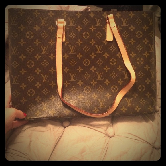 Louis Vuitton tote logo bag