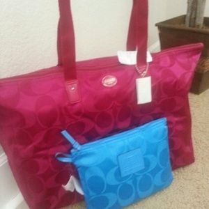 *SOLD*Coach Tote bag/choose from two colors