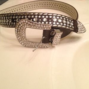 Rhinestone belt