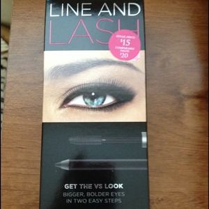 Victoria's Secret mascara and eyeliner!