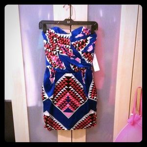 Mara Hoffman Gathered Sweetheart Strapless dress