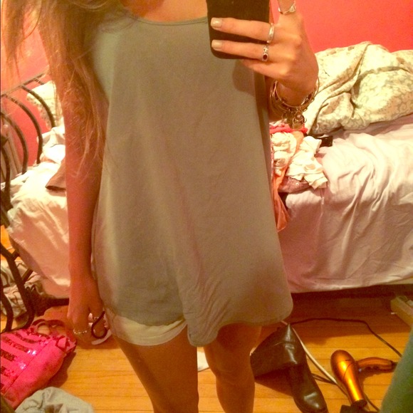 Green sheer tank