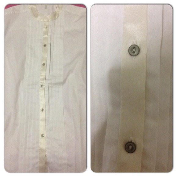 Martin & Osa Ruffled Button Down Shirt NWT - Picture 2 of 4