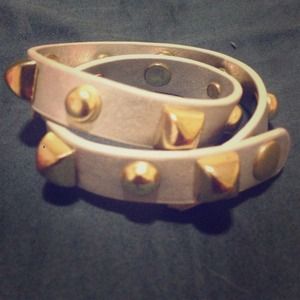 FREE with purchase! Silver/gold wrap bracelet.