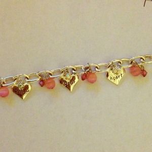 Follow Your Heart Charm Bracelet