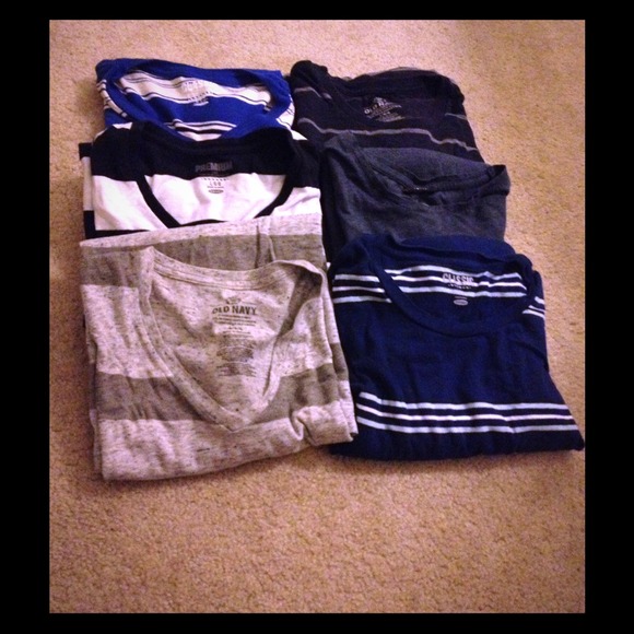 6 size large men's t shirts bundle - Picture 1 of 3