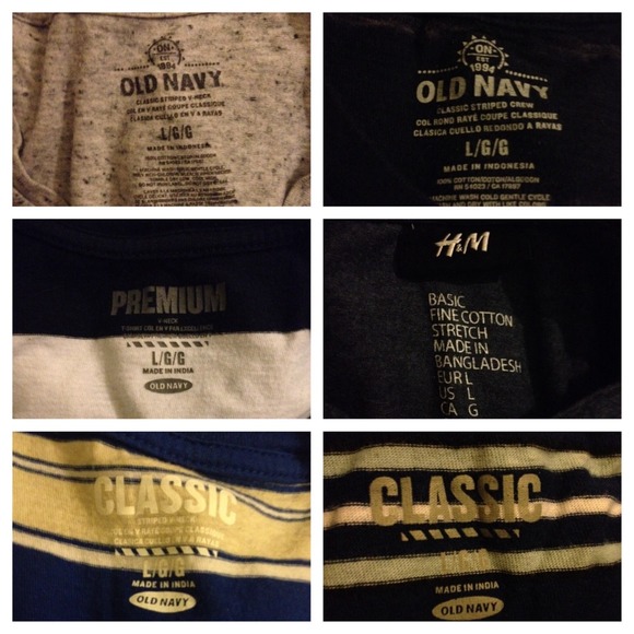 6 size large men's t shirts bundle - Picture 3 of 3