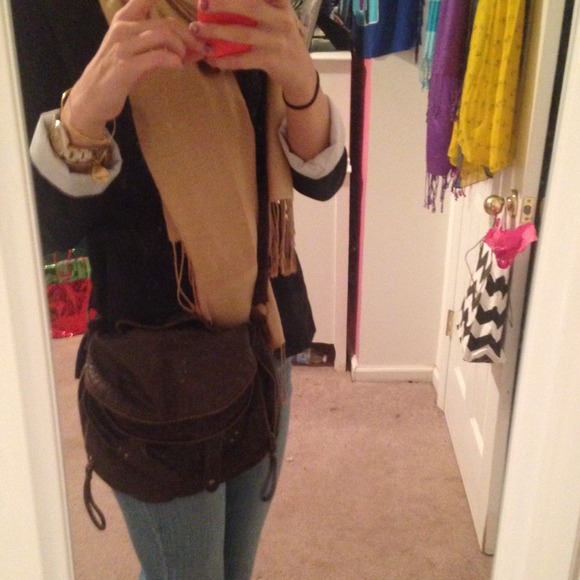 AE Brown Satchel