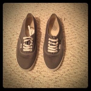 Gray Vans Size 9