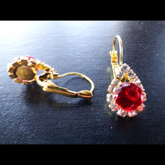 Citrine earrings - Picture 2 of 2