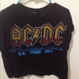 Super cute AC/DC shirt