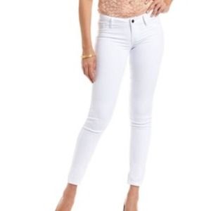 Charlotte Russe White skinny jeans