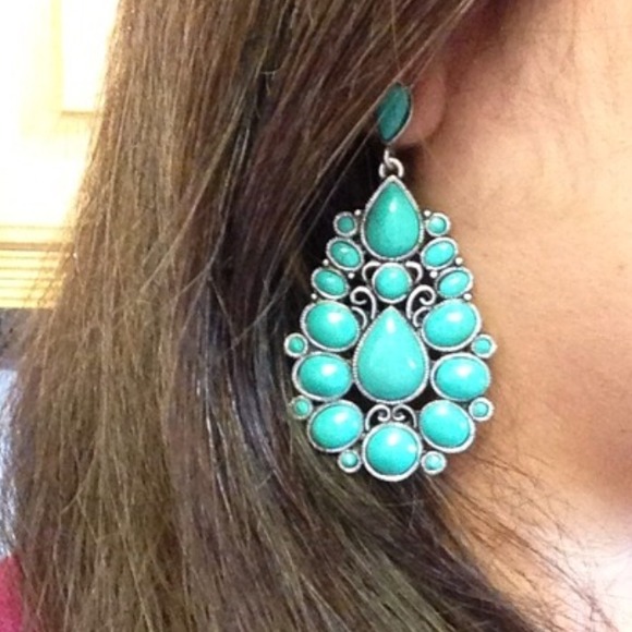 Drop Earrings LAST ONE - Picture 3 of 3