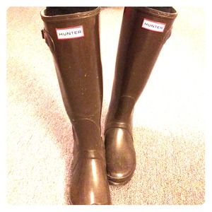 Hunter original tall rain boots