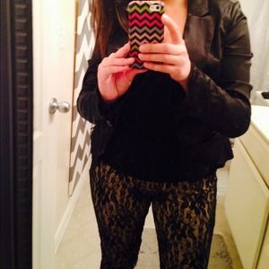 Bundle nwt outfit ! Silky jacket and Lacey pants