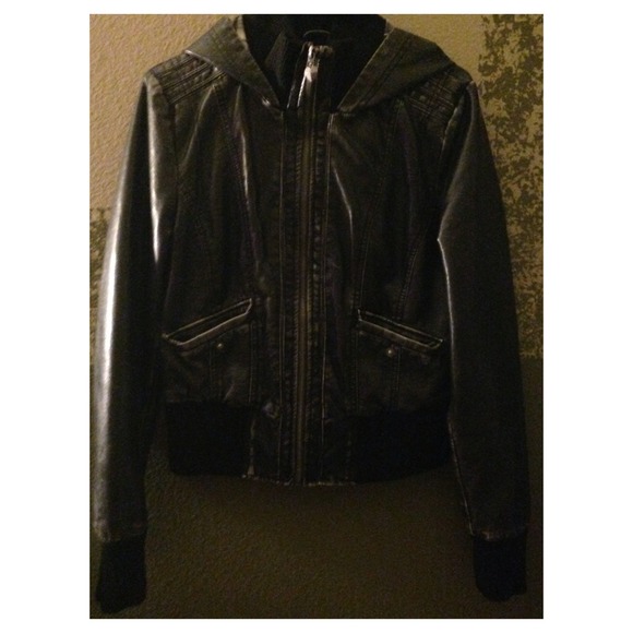 Leather jacket
