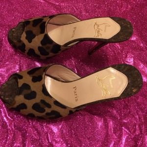 Christian Louboutin mules