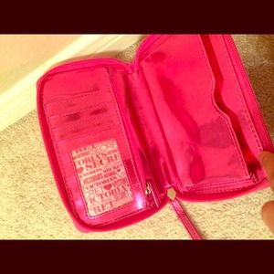 Pink Victoria Secret Wristlet