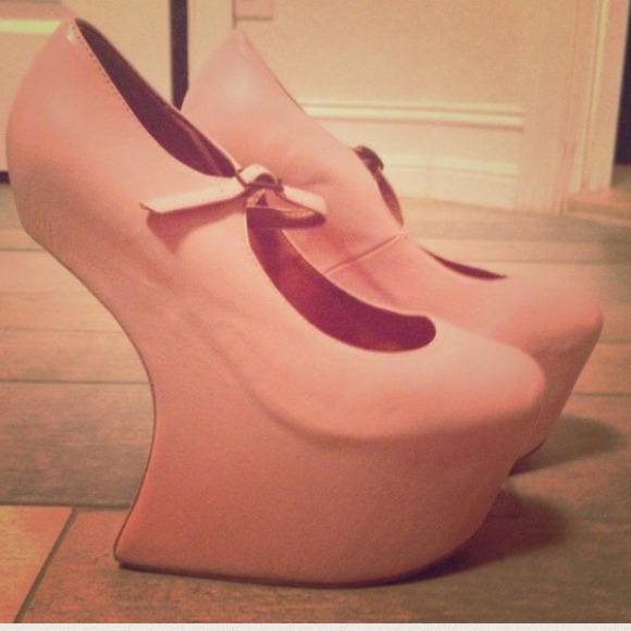 Jeffrey Campbell Pink 💋💋👣👣