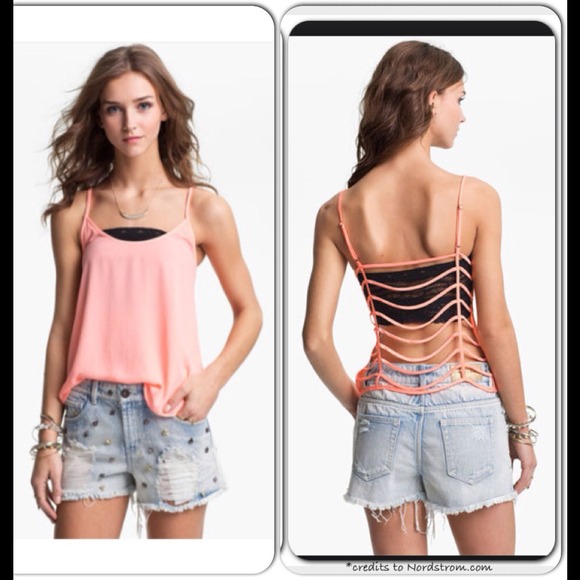 Lush  Tops - *💫HP💫NWT LUSH Lattice Back Camisole. LAST ONE.