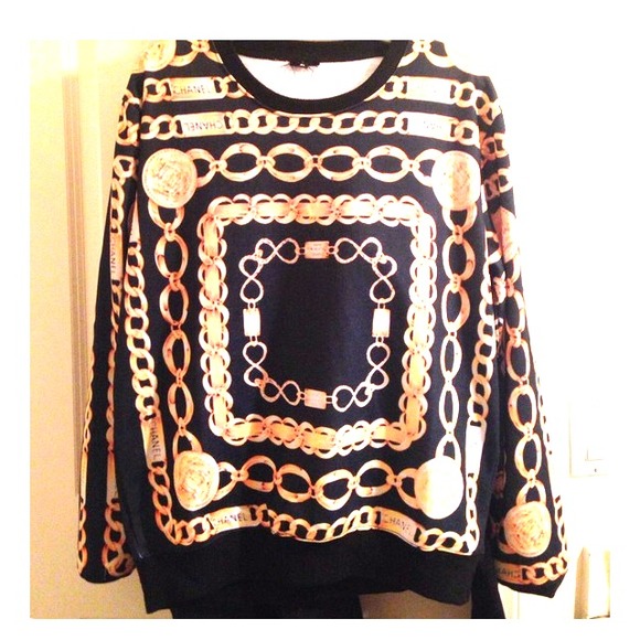 Chanel inspired Crewneck