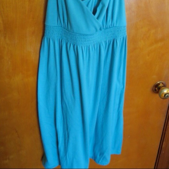 ❌SOLD❌Loft strappy jersey dress - Picture 3 of 4