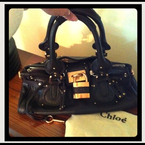 Authentic Chloè Paddington. Chocolate Brown