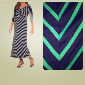 Motherhood Maternity 3/4 sleeve maxi dress XL