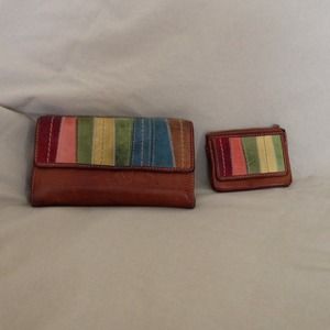 Wallet and credit card case combo