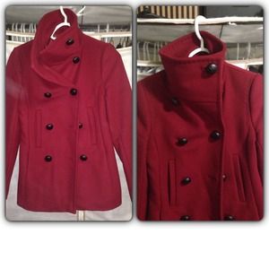 Wool and cashmere jacket.
