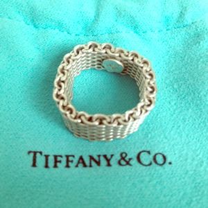 Tiffany & Co. Mesh Ring, size 6