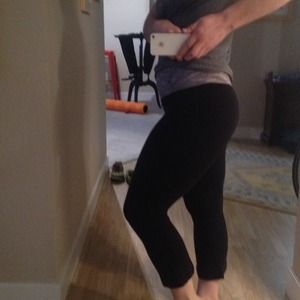 Lululemon high rise wunder under crop