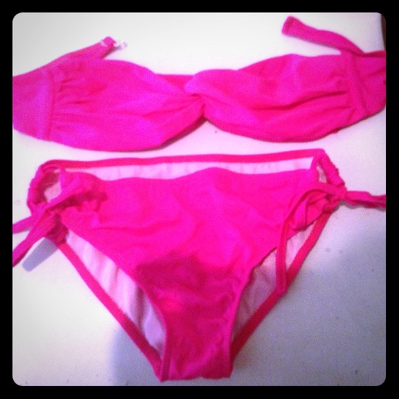 Bright Pink Swimsuit