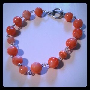 Coral bracelet