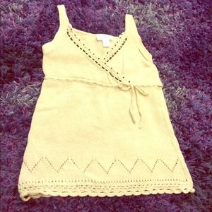 Ann Taylor Loft of white sleeveless top size XS