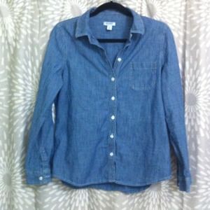 Denim Button Down