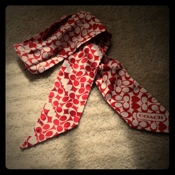 Reduced!! Coach Heart Scarf