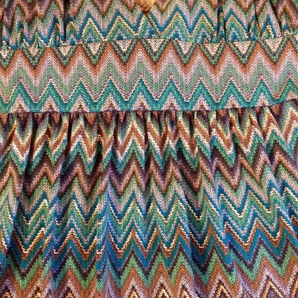 Chevron metallic dress by Speechless! Sz Med - Picture 4 of 4