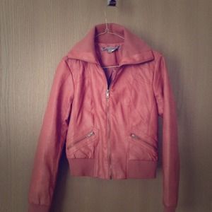 Faux Leather Jacket from Vanity - Size Medium