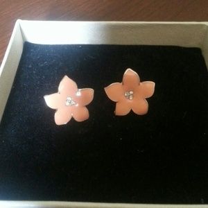 Flower earrings