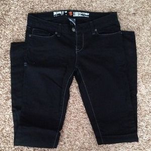 People's Liberation Skinny Jeans (black) - Size 26