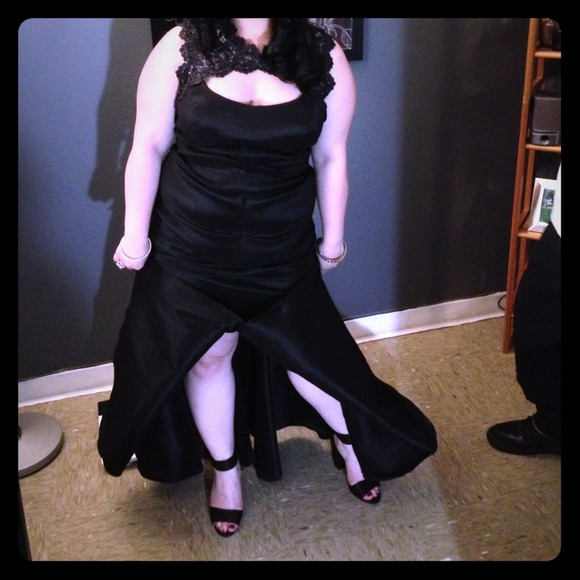 Vintage Style Black Dress