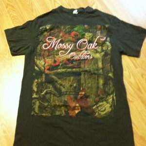 Brown and camo tshirt