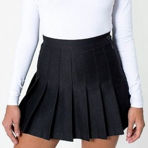 Hold- American Apparel Black Tennis Skirt