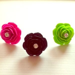 Flower rings