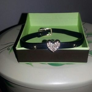 Reduced Faux leather bracelet