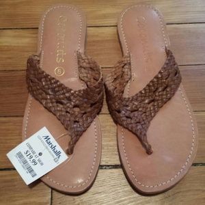 Brown Coconuts Sandals