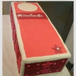 Showing cute AG birthday cake