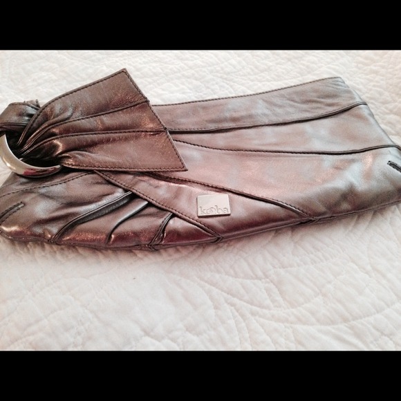 Silver Kooba clutch - Picture 2 of 4