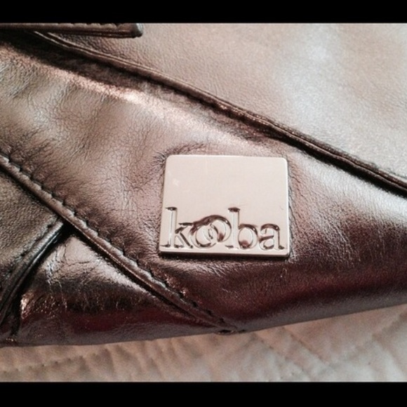 Silver Kooba clutch - Picture 3 of 4